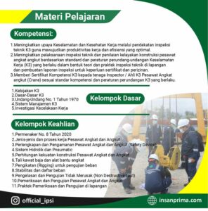 Bid K Pesawat Angkat Angkut Pusat Sertifikasi Pelatihan Perpanjangan K